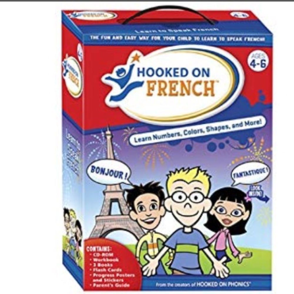 Hooked on Phonics French 3 Level Program Foreign Language Homeschool Educational